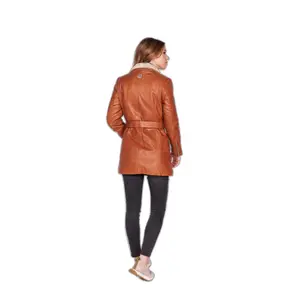 Ledermantel Frau Freaky Nation Polar Day image-4