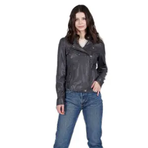 Leather jacket woman Freaky Nation Jelez image-1