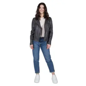 Leather jacket woman Freaky Nation Jelez image-2