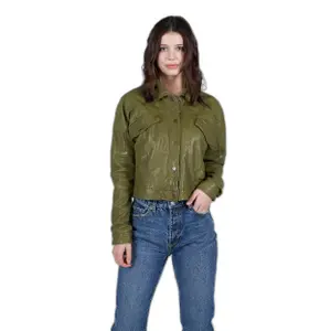 Lederjacke Frau Freaky Nation Natural Star image-1