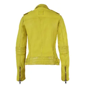 Lederjacke Frau Freaky Nation New Luck image-1