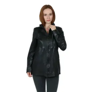 Lederjacke Frau Freaky Nation Ester image-1