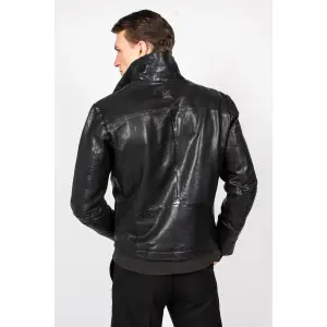 Chaqueta de cuero Freaky Nation Drue-FN image-3