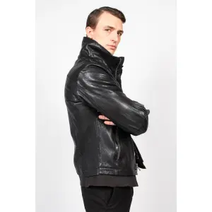 Chaqueta de cuero Freaky Nation Drue-FN image-6