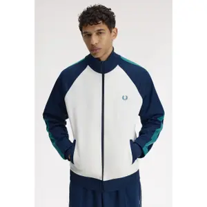 Contrast Sleeve Jacket Fred Perry image-2