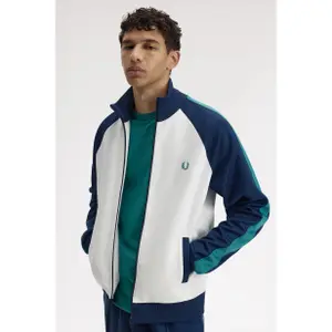Contrast Sleeve Jacket Fred Perry image-3