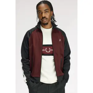 Contrast Sleeve Jacket Fred Perry image-3