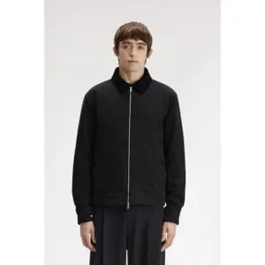 Cotton Peacoat Fred Perry image-2