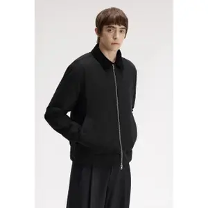 Cotton Peacoat Fred Perry image-3