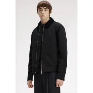 Cotton Peacoat Fred Perry image-5