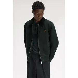 Cotton Peacoat Fred Perry image-4
