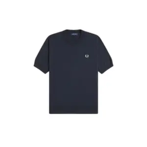 Cotton Knit T-Shirt Fred Perry image-0