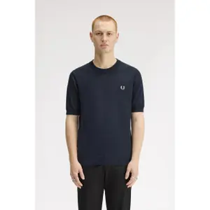 Cotton Knit T-Shirt Fred Perry image-1