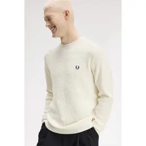 Pull in maglia a coste Fred Perry image-4