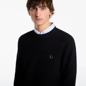 Pull in maglia a coste Fred Perry image-3