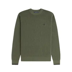 Pull in maglia a coste Fred Perry