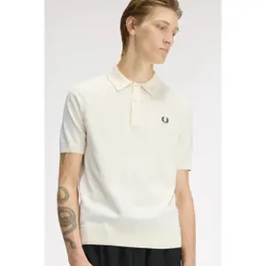 Polo de punto de algodón Fred Perry image-3