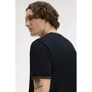 T-shirt Fred Perry Twin Tipped image-4