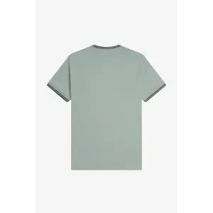 Contrast Trim Double Stripe T-Shirt Fred Perry image-1