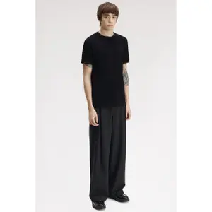 Contrast Trim Double Stripe T-Shirt Fred Perry image-4
