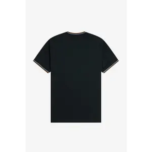 Contrast Trim Double Stripe T-Shirt Fred Perry image-1