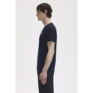 T-shirt met dubbele streep Fred Perry image-1