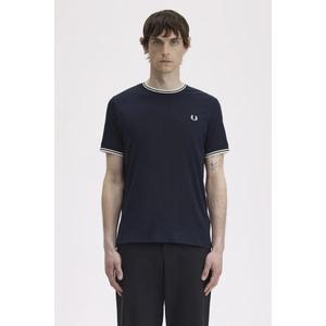 T-shirt met dubbele streep Fred Perry image-2