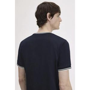 T-shirt met dubbele streep Fred Perry image-4