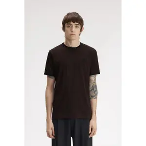 Contrast Trim Double Stripe T-Shirt Fred Perry image-2