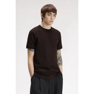 Contrast Trim Double Stripe T-Shirt Fred Perry image-4