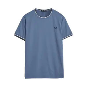 T-shirt à double bande Fred Perry