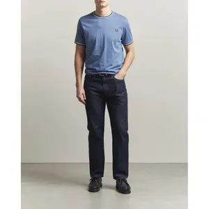 T-shirt à double bande Fred Perry image-1