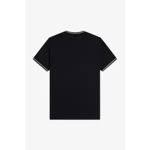 Contrast Trim Double Stripe T-Shirt Fred Perry image-1