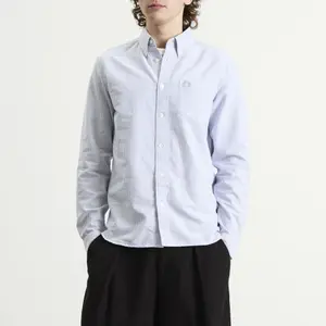 Camicia a righe Fred Perry Oxford image-1