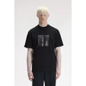 T-shirt Fred Perry Box Graphic image-1