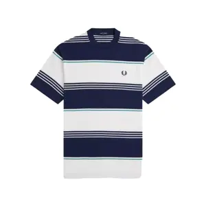 Pruhované silné tričko Fred Perry image-0