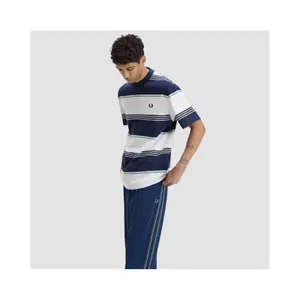 Pruhované silné tričko Fred Perry image-2