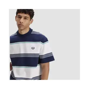 Pruhované silné tričko Fred Perry image-5