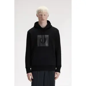 Hooded sweatshirt Fred Perry Box Graphic image-2