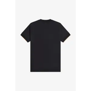 T-shirt a maniche in maglia Fred Perry image-1