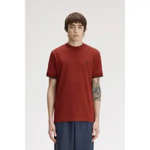 T-Shirt mit Netzärmeln Fred Perry image-2