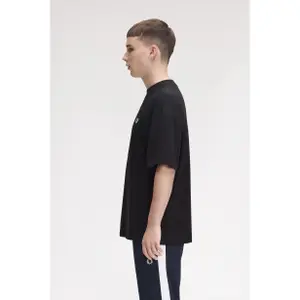 Oversized T-shirt Fred Perry image-3