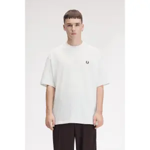 T-shirt med överdimensionerad storlek Fred Perry image-2