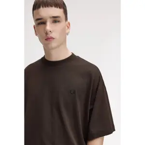Oversized T-shirt Fred Perry image-6