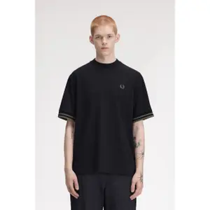 Ribbed Edge T-shirt Fred Perry Bold image-2