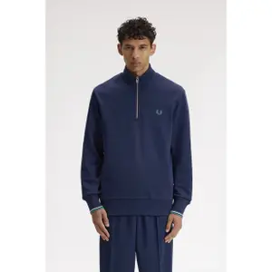Sweatshirt 1/2 zip Fred Perry image-1