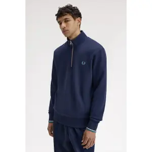 Sweatshirt 1/2 zip Fred Perry image-3