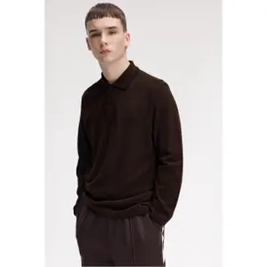 Long sleeve polo shirt Fred Perry Twin Tipped image-2