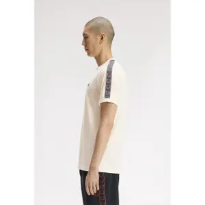 T-shirt Fred Perry Contrast Tape Ringer image-1