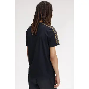 T-shirt Fred Perry Contrast Tape Ringer image-3
